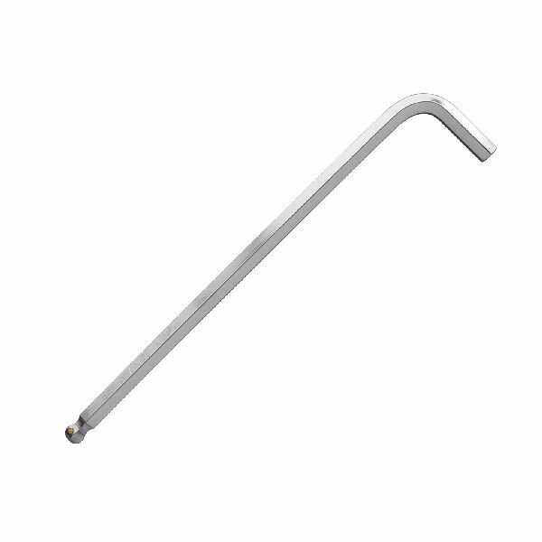 【仕様】 ●サイズ（六角対辺）:8mm●首下（短部）:36mm●首下（長部）:200mm 【特長】 ●ネジの落下を防止。ネジキャッチ付●ネジにフィットし、なめらかに回せる●傾けて回せるボールポイントレンチ●強度・ネバリ強さ・硬さが抜群の強靭...