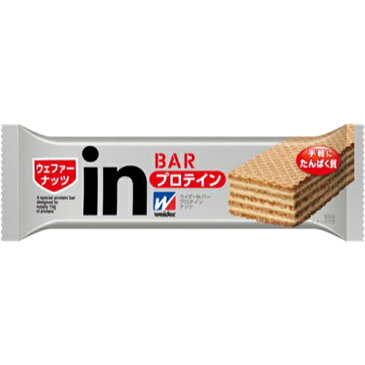【個数:1個】4902888723674 森永製菓 ウイダーinバー プロテイン ナッツ 12個