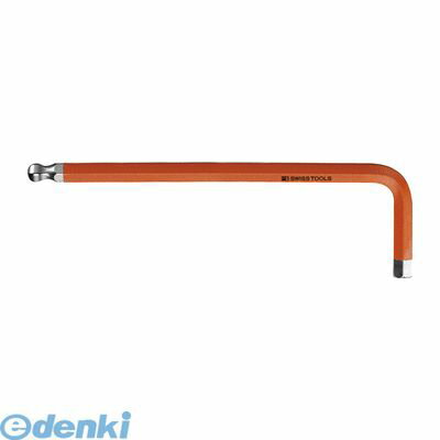 PBスイス 212-5OR ボール付六角棒レンチ レインボー オレンジ色 2125OR