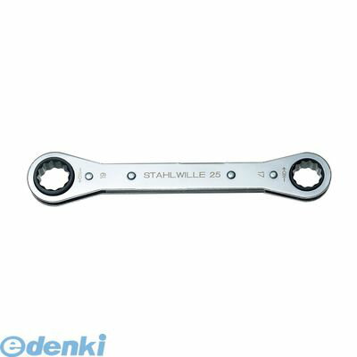 スタビレー:STAHLWILLE： STAHLWILLE 25-7X8 板ラチェットメガネ 257X8 板ラチェットメガネレンチ