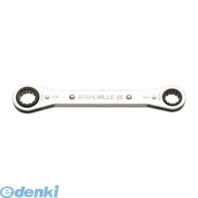 スタビレー:STAHLWILLE： STAHLWILLE 25AN-3/4X7/8 板ラチェットメガネ 25AN3/4X7/8
