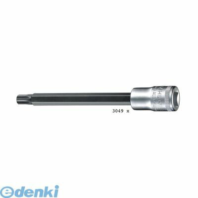 スタビレー:STAHLWILLE： STAHLWILLE 3049X/M10 3/8SQ トリスクウェアソケット 3049X/M10 トライスクエアソケット