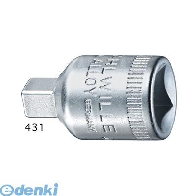 スタビレー:STAHLWILLE： STAHLWILLE 431 3/8X1/4アダプター 431 ソケットアダプター