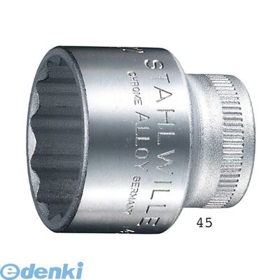 (LINEクーポン有)スタビレー:STAHLWILLE： STAHLWILLE 45-20 3/8SQ ソケット 12角 4520