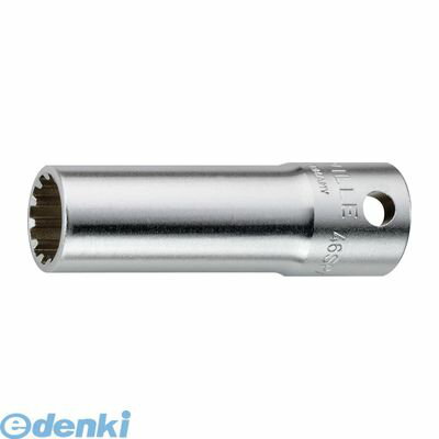(LINEクーポン有)スタビレー:STAHLWILLE： STAHLWILLE 46ASP-12 3/8SQ ディープスプラインソケット3/8“ 46ASP12