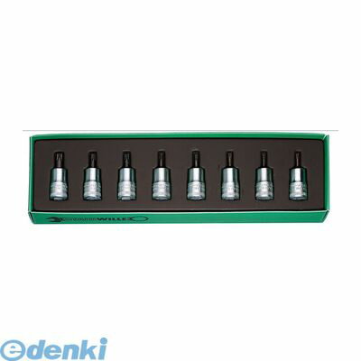 スタビレー:STAHLWILLE： STAHLWILLE 49TX/8 3/8SQ ヘクスローブソケットセット8個組 49TX/8 STAHLWILLEI