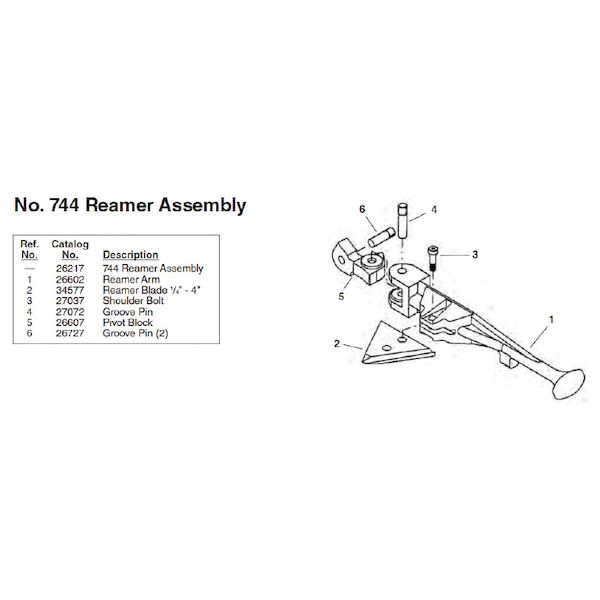 (LINEクーポン有)リジッド RIDGID 27037 ショルダー ボルト F/1224(4.0)