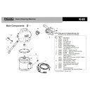 リジッド RIDGID 95845 ユニバーサル スイッチ エマソンモーター F/K-50