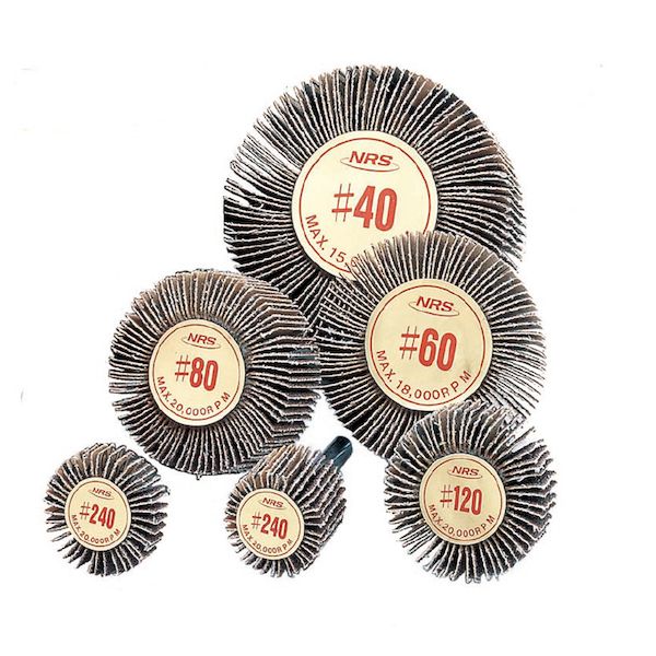 ニューレジストン MFL80X25X6#40 ミニフラップホイル 80X25X6 ＃40 【5コ入】