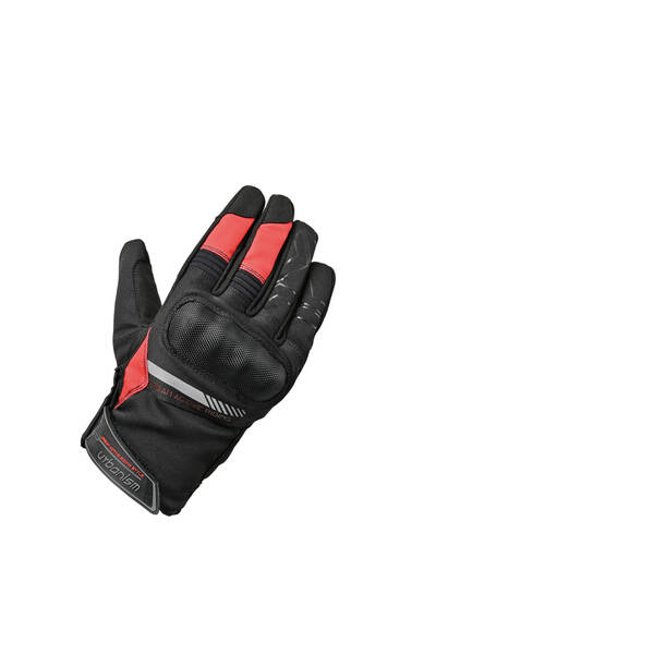 (LINEクーポン有)J-AMBLE UNG-252/BK/RD/M urbanism (アーバニズム) バイク用 プロテクションウィンターグローブ ブラック/レッド M UNG-252 UNG252BKRDM