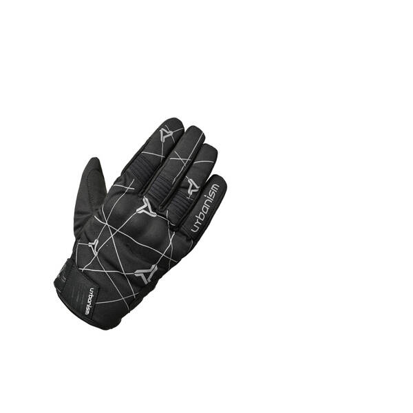 J-AMBLE UNG-253/BK/R.SV/LL urbanism (アーバニズム) バイク用 アーバンライドウィンターグローブ ブラック/レイシルバー LL UNG-253 UNG253BKR.SVLL
