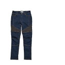 J-AMBLE ROP-59/IND DEN/M+ RossoStyleLab (ロッソスタイルラボ) バイク用 ウォームストレッチパンツ インディゴデニム M...