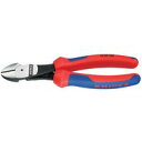 クニペックス KNIPEX 7405-180 強力型斜ニッパー 硬線用 SB 輸入 工具 7405180 4003773011910 強力型斜めニッパー 強力型ニッパー 180mm