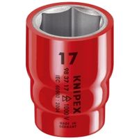 【即納在庫品】「直送」クニペックス KNIPEX 9847-17 絶縁1000Vソケット 1／2 17mm 984717