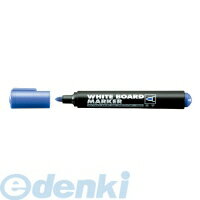 コクヨ KOKUYO PM−B101NB 【10個入】再生樹脂ホワイトボード用マーカー 細字 青 業務用パック ホワイト..
