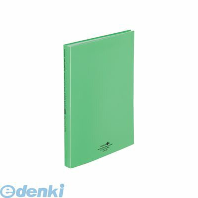 リヒトラブ LIHIT LAB. N-5063-6 AQUA DROPs クリヤーブック・フラット A4・S型 6黄緑 4903419326098 クリヤーブックフラット