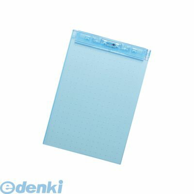 リヒトラブ LIHIT LAB. A-5067-8 AQUA DROPs 超薄型クリップボード A4・E型 8青【1枚】 4903419816711 LIHITLAB