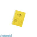 翌日出荷 リヒトラブ LIHIT LAB. N-1664-5 AQUA DROPs ツイストリング・ノート A6・S型 17穴 5黄【1冊】 4903419319076 ツイストリングノート
