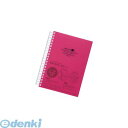リヒトラブ LIHIT LAB. N-1667-3 AQUA DROPs ツイストリング・ノート B6・S型 21穴 3赤【1冊】 4903419319359 ツイストリングノート