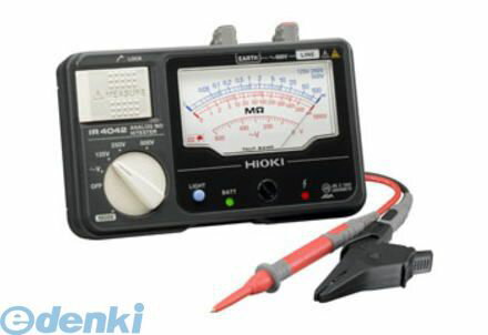 【11/25限定!抽選で最大100%ポイントバック】日置電機 IR4042-10 メグオームハイテスタ 4レンジ・L9787付 IR404210