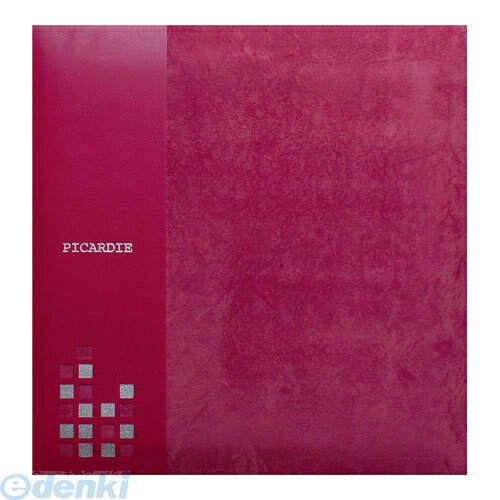 ナカバヤシ 35134 フエルアルバム ピカルディー アH−LG−500−R レッド 35134 Lサイズ Nakabayashi オフィス用品