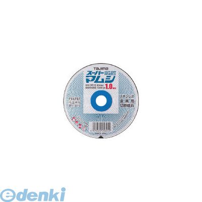 TJMデザイン タジマ SPM10510 スーパーマムシ 105 1．0mm 377-2772 Tajima 切断砥石