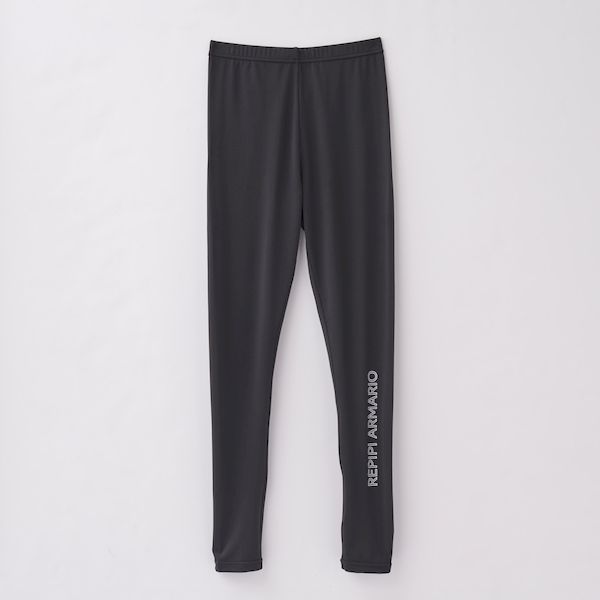 4582620752324 REPIPI 113807 レギスカパンツ ブラックXホワイト サイズ：150