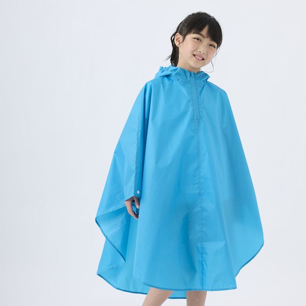 4582620797318 E．T．C 113993 レインポンチョ ブルー サイズ：170