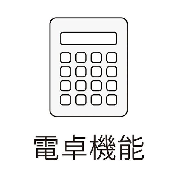 077634 4．4インチ電子メモパッド付電卓
