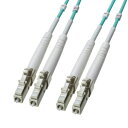 サンワサプライ HKB-CSOM3LCLC-150 コード集合型光ファイバケーブル マルチ50μmOM3、LC×2−LC×2、150m HKBCSO...