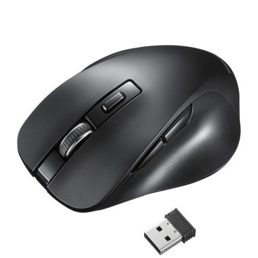 サンワサプライ MA-WB518BK ワイヤレスブルーLEDマウス 5ボタン MAWB518BK サンワサプライ MA-WB518BK ワイヤレスブルーLEDマウス 5ボタン MAWB518BK