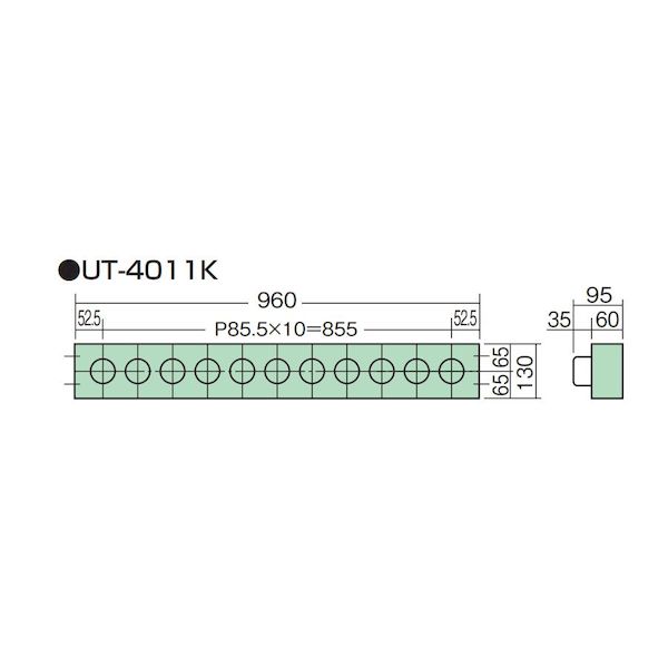 【個人宅配送不可】【個数：1個】サカエ SAKAE UT-4011KD 直送 代引不可・他メーカー同梱不可 ツーリング用オプションホルダーフレーム UT4011KD