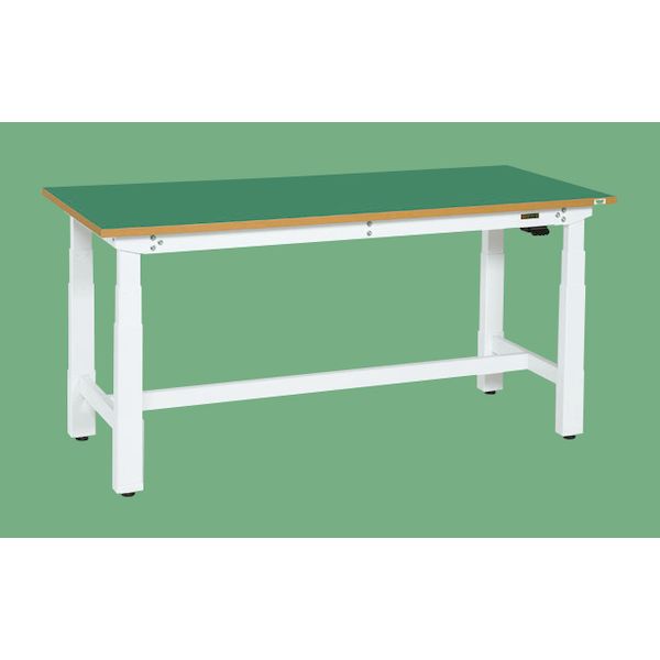 【個人宅配送不可】サカエ SAKAE DKN-159FEW 直送 代引不可・他メーカー同梱不可 電動昇降作業台 重量タイプ／250kg／改正RoHS10対応サカエリューム天板／H630～1280 DKN159FEW