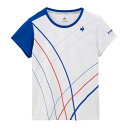 ルコック le coq sportif 4947563921808 QTWXJA90 グラフィックゲームシャツ ホワイト サイズ：L