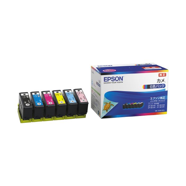 ץ EPSON 4988617331020 󥯥ȥåKAM6CL 6ѥå