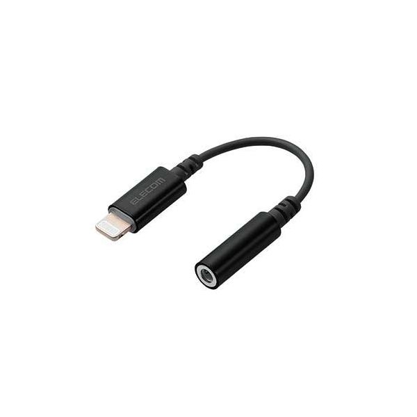 ELECOM エレコム 4953103355149 Lightning−4極変換ケーブル MPA−L35DS01BK