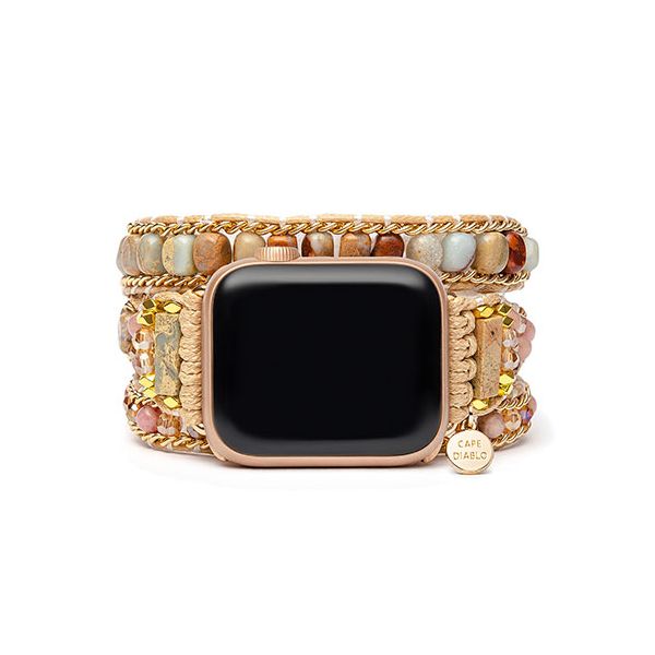 【個数:1個】CD23476AW 直送 代引不可・他メーカー同梱不可 CAPE DIABLO Apple Watch用バンド スイートジャスパー for Apple Watch 38−45mm Mサイズ