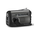【個数:1個】ICF-B300-S 直送 代引不可・他メーカー同梱不可 SONY ソニー FM/AM対応ポータブルラジオ 太陽光充電対応 手回し充電ラジオ シルバー ICFB300S(2)