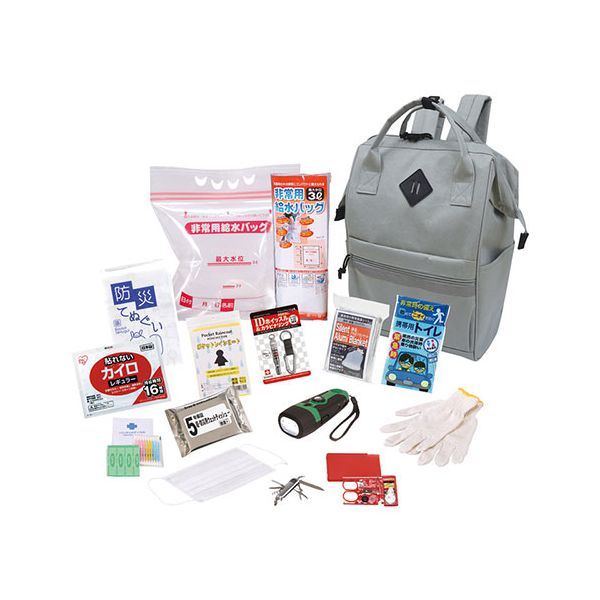 【個数：1個】K60909827 直送 代引不可・他メーカー同梱不可 エマージェンシーリュック