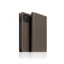 SD24307I14EC 直送 代引不可・他メーカー同梱不可 SLG Design Full Grain Leather Case for iPhone 14 エトフクリーム 手帳型