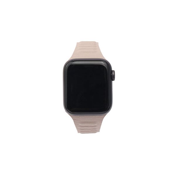 WP23189AWCR 直送 代引不可・他メーカー同梱不可 WEARPLANET Slim Line マグネットリンクバンド for Apple Watch 45／44／42mm Cream Taupe