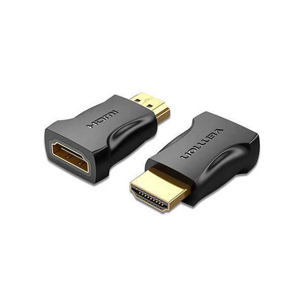 【商品説明】4K対応 HDMI Male to Female アダプター 2個入りこの商品は HDMIオス to メス アダプター「2個入り」です。VENTIONのHDMI フラットタイプの変換アダプタは、狭いコーナースペースで不便なルーティング問題を解決することができます。 また、パソコン横やモニターなどに取り付けることにより、壁面すれすれまで本体を設置する事ができます。無理な角度にケーブルによる本体や接続口への負担も減り思わぬトラブルを回避できます。普段使っているパソコンやAV機器がHDMIに対応していなくても、接続することで、画像や映像を見ることができる便利なHDMIアダプターです。 劣化することもなく、信号を転送することができます。 制御信号も送ることができるので、複数の機器を操作することも可能です。転送・拡張をHD画質で、インターフェイスの拡張 / 保護によってプラグの抜き差しの繰り返しを防ぎます。4K HDディスプレイをサポート / 3D　ステレオビジュアルエフェクトと後方互換性にサポートしています。【4KHDマルチディスプレイをサポート】4K/60Hz解像度でオーディオビデオを両方出力します。HDMI変換アダプタは、3D映像伝送に対応しています。 ・【拡張、HDMIインターフェースを保護】:良質な素材採用、耐久性を向上します。金メッキの端子が経年変化による信号の劣化が起こりにくいです。純度99.996%OFC(無酸素銅)、混信抵抗、シールド機能を効果的に発揮して、デジタル信号の完全性と高品質を維持するのに役立ちます。外殻はPVC防火材料を使い、耐久性もあります。【ミラー/拡張モード切替で2つのモードで楽しむ】HDMI変換アダプタは、音声と映像を同時に伝送することができます。2つの画面に同じ内容を表示するミラーモード、2つの画面に異なる内容を表示する拡張モードに対応しています。 ・【幅広い互換性】ほぼ全ての標準なHDMIポートを備えたデバイスに適用します。例えBlu-rayプレーヤー、コンピューター、AVレシーバー、Roku、 PS 5/4/3、Xbox One / 360、液晶テレビ、TV、HDTV、モニター、またはプロジェクターなどです。オーディオリターンチャンネル、HDMIイーサネットチャンネルと3D対応します。コンパクトサイズの設計で使用と持ち運びに便利になります。ブランド : VENTIONインターフェース技術 : 金メッキ解像度 : 4K/60Hzシェル : PVC色 : ブラックインターフェース : HDMIオス/HDMIメスパッケージ : PE袋送信方向 : HDMIオスからHDMIメス保証期間 : 1年間生産国 : 中国hdmi 2.1 1m hdmi ケーブル ランキング hdmi ケーブル1.0m hdmi 2m hdmi 延長 hdmiケーブル 2 . 0規格 4k hdmiケーブル 8m hdmiケーブル elecom hdmiケーブル2.0 プレミアム165hz dmiケーブル2.0 プレミアム165h類似商品はこちらAI-2137 直送 代引不可・他メーカー同梱1,383円AI-2205 直送 代引不可・他メーカー同梱1,764円AI-2229 直送 代引不可・他メーカー同梱1,764円AI-2168 直送 代引不可・他メーカー同梱1,653円AI-2182 直送 代引不可・他メーカー同梱1,653円AI-2267 直送 代引不可・他メーカー同梱1,383円AI-2212 直送 代引不可・他メーカー同梱1,425円AI-2199 直送 代引不可・他メーカー同梱1,425円AI-2175 直送 代引不可・他メーカー同梱1,383円AI-2151 直送 代引不可・他メーカー同梱1,383円AI-2243 直送 代引不可・他メーカー同梱1,717円AI-2236 直送 代引不可・他メーカー同梱1,404円