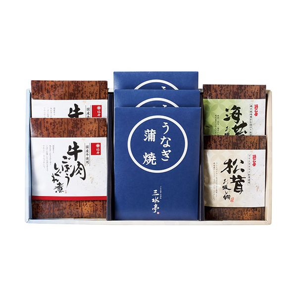 【個数：1個】B1019536 直送 代引不可・他メーカー同梱不可 三河一色産うなぎの蒲焼・柿安・お吸物セット