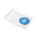 【個数:1個】DVD-TN1-10WNX5 直送 代引不可・他メーカー同梱不可 5個セット 10枚×5 サンワサプライ DVDトールケース 1枚収納・10枚セッ...