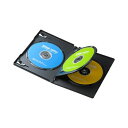 【個数:1個】DVD-TN3-10BKNX5 直送 代引不可・他メーカー同梱不可 5個セット 10枚×5 サンワサプライ DVDトールケース 3枚収納・10枚セット・ブラック DVDTN310BKNX5(2)