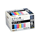 【個数:1個】LNEPSAT/6P 直送 代引不可・他メーカー同梱不可 ワールドビジネスサプライ Luna Life エプソン用 互換インクカートリッジ SAT...