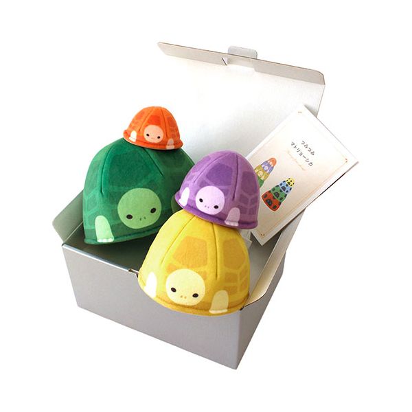 【11/25限定!抽選で最大100%ポイントバック】【個数:1個】SHA0447 直送 代引不可・他メーカー同梱不可 シャオール つみつみマトリョーシカ かめ