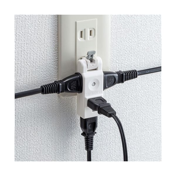 【個数：1個】TAP-B58WX5 直送 代引不可・他メーカー同梱不可 5個セット サンワサプライ 楽抜けマイクロタップ TAPB58WX5