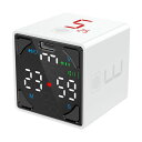【個数:1個】TK1-W1 直送 代引不可・他メーカー同梱不可 llano TickTime Cube 楽しく時間管理ができるポモドーロタイマー ホワイト TK...