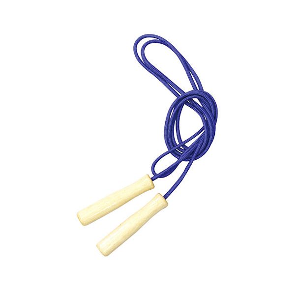 【個数:1個】ATC4917X20 直送 代引不可・他メーカー同梱不可 20個セット ARTEC 彩り木柄なわとび 青